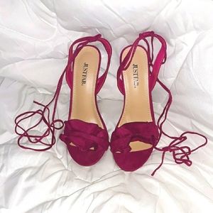 Just Fab Hot Pink Heel